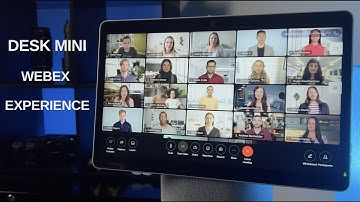 Desk Mini Webex Experience