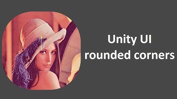 Unity UI rounded corners