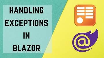 BV009: Handling Exceptions in Blazor Components
