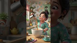 Aunty's day starts with laughter and ends with yummy food!😂💖🍲Who else wants this kind of happy day?😍