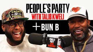 Talib Kweli & Bun B On Pimp C, UGK, Trill Burgers, Gun Control, Lean, JayZ | People's Party Full