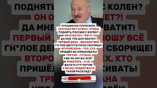 ВЗГЛЯД ЛУКАШЕНКО О РОССИИ #россия #цитаты #ссср