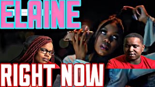 ELAINE - RIGHT NOW (OFFICIAL MUSIC VIDEO) | REACTION