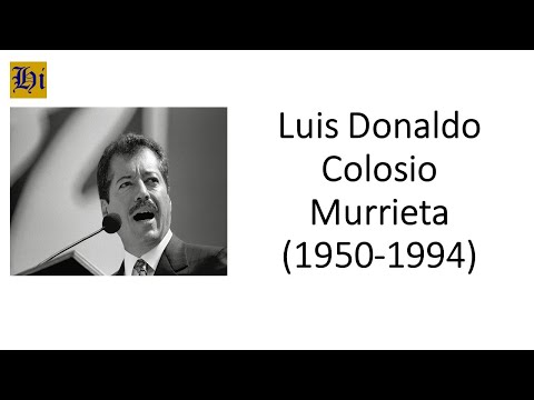 Luis Donaldo Colosio Murrieta | Biografía Breve #30Años #1994 #Historia