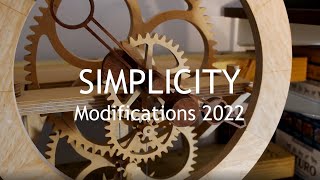 Simplicity Clock Modifications 2022
