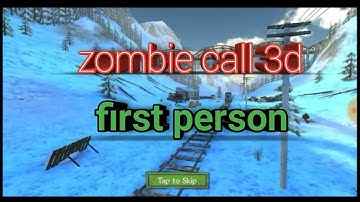 zombie call: trigger 3d first person shooter games