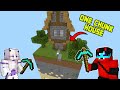 We built an epic house in minecraft one chunk challenge part 2