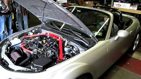 2006 NC Miata turbo MX-5 282 WHP dyno 11/14/2009