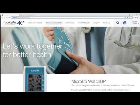 microlife: WatchBP Office 2G