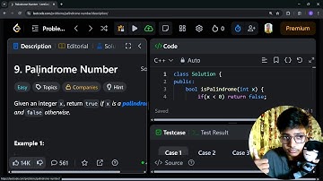 LeetCode 9: Palindrome Number (Easy)