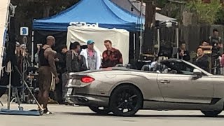 They are filming a movie with NICOLAS CAGE in Venice Beach by French Canadian in US 97 views 2 days ago 6 minutes, 15 seconds