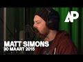 De Avondploeg – Matt Simons speelt zijn nieuwste single in de 538 studio