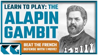 Chess Openings: Learn to Play the Alapin Gambit Against the French Defense! Chess Openings Explained