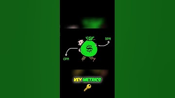 YouTube Earning: CPM & RPM Explained For Beginners #shorts