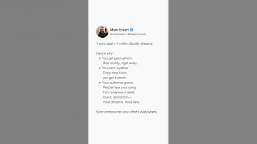 Sync Is the Smartest Move in Music