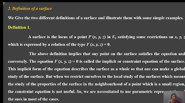 Msc Sem II  Unit  -I Differential Geometry   1