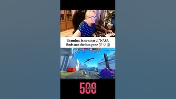 Grandma vs NASA in CS2 #csgo #cs2 #counter #counterstrike #cs16 #rush #noob #rust #valorant