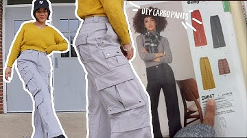How to sew Cargo Pants: Use any pants pattern to make Cargo Pants!! 3D Pocket Sewing Tutorial