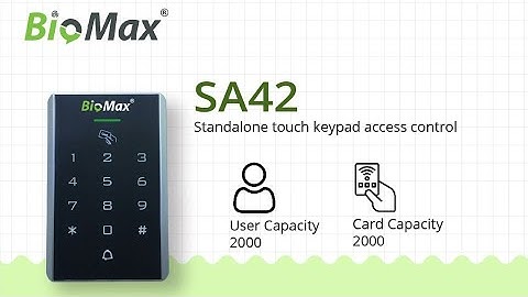 Biomax SA 42 Access Control Device | Door Lock System