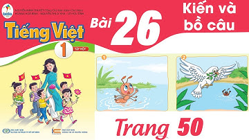 Tiếng việt lớp 1 Cánh Diều bài 26