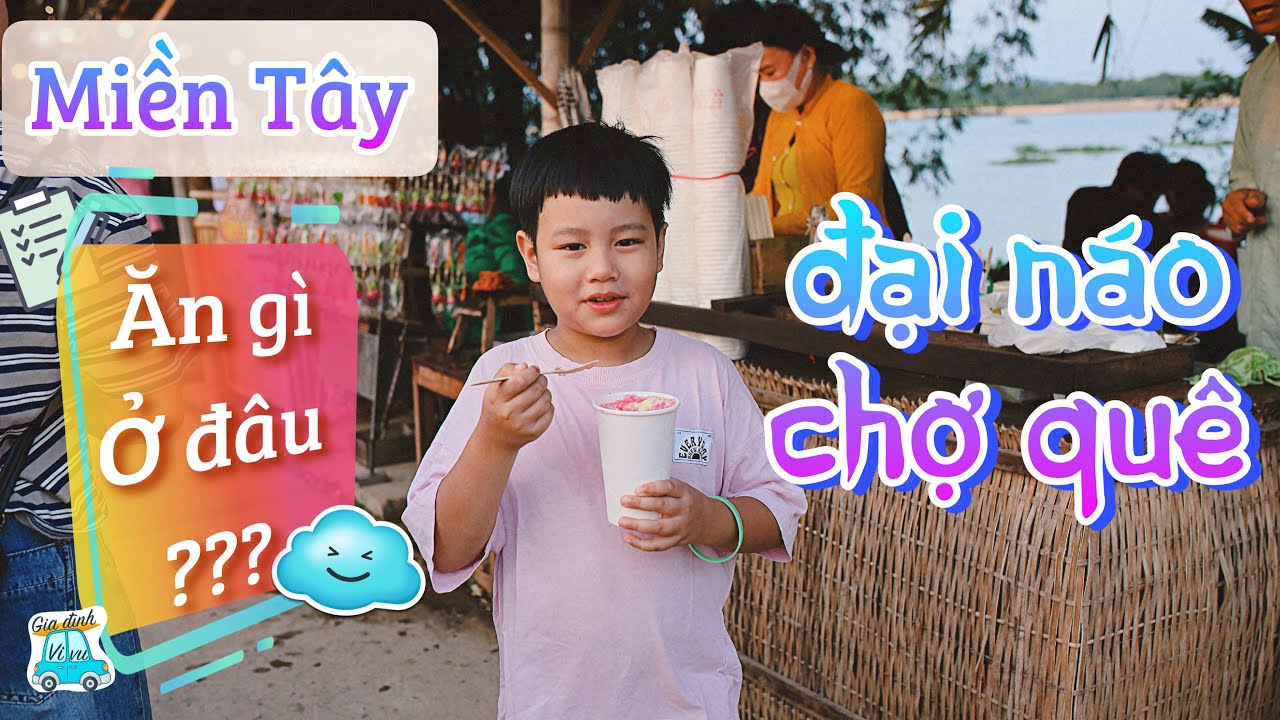 Miền Tây ĂN GÌ Ở ĐÂU | Cao Lãnh p2 - Review chợ quê Tân Thuận Đông, ẩm thực miền tây, lẩu bò