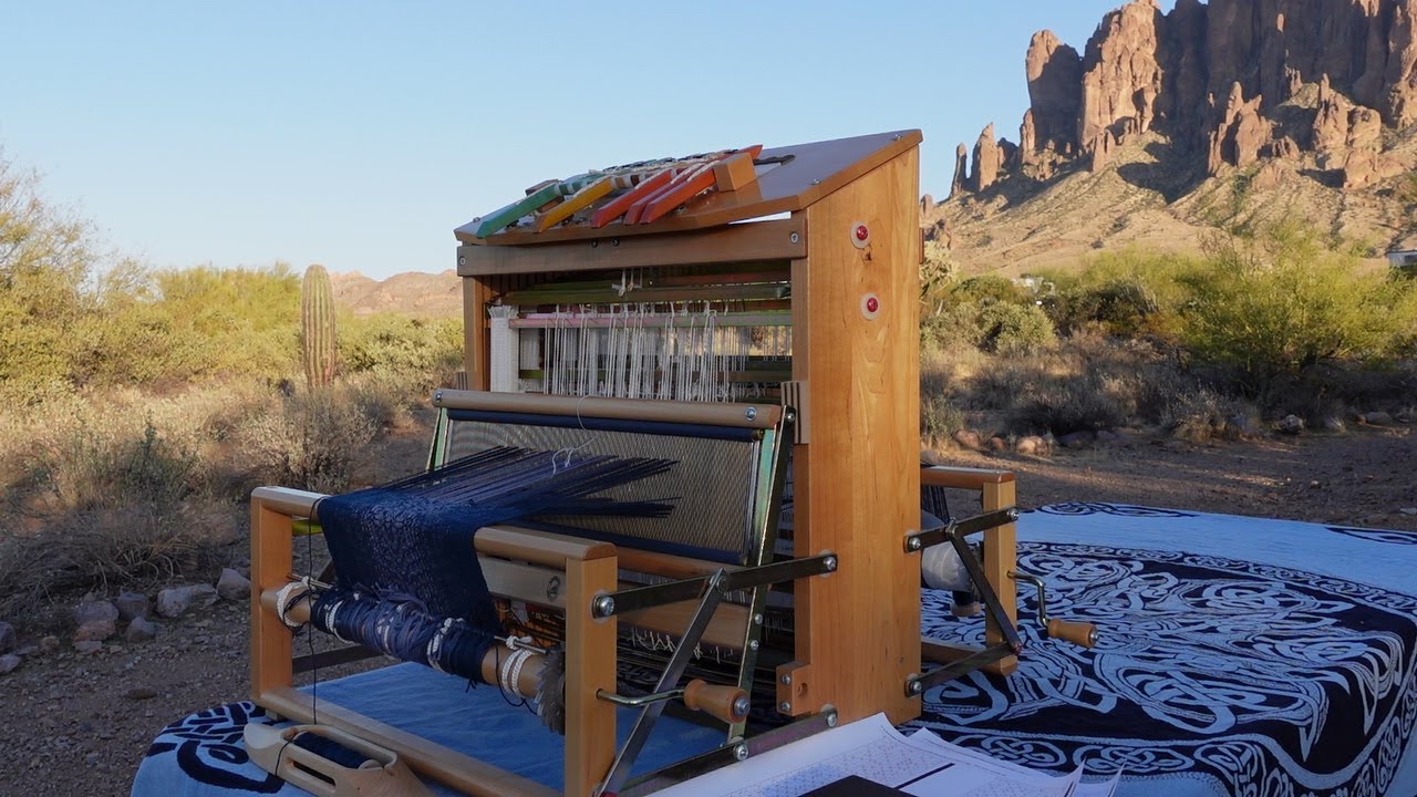 Blue Denim Silk Scarf