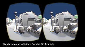SketchUp to Unity to Oculus Rift