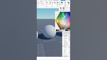 How to change color of Parts in Roblox Studio!  #roblox #shorts  #robloxgamedev #robloxedit