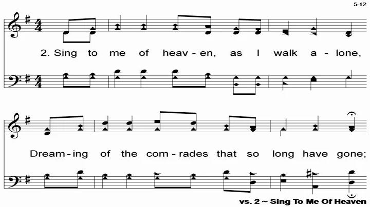 Sing To Me Of Heaven - A Cappella Hymn