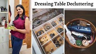 Dressing Table Decluttering & Organizing | Makeup And Jewellery Decluttering