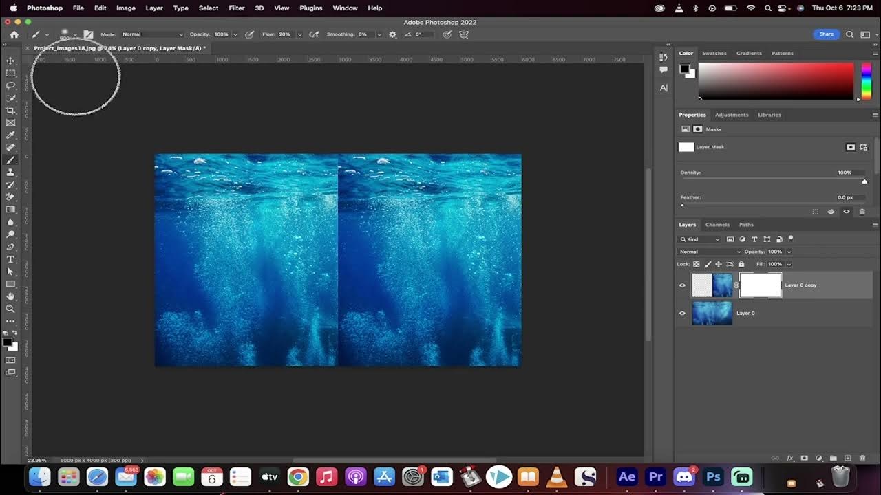 how-to-remove-line-between-two-photos-in-photoshop-in-60-seconds-youtube