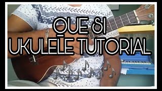 Mon Laferte - Que si Tutorial Ukulele