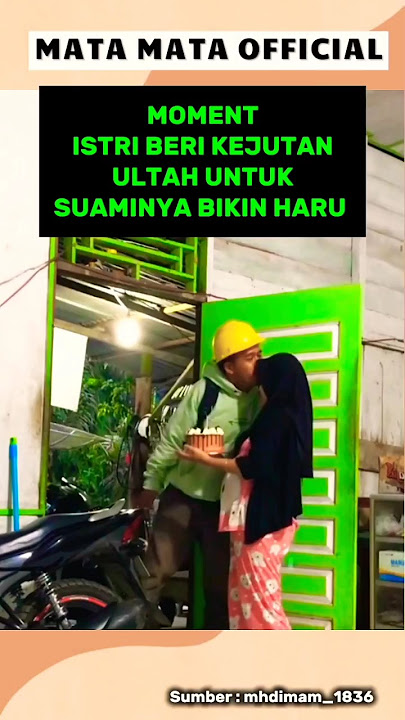 Moment Istri Beri Kejutan Ultah Untuk Suami Bikin Haru #shorts #trendingshorts #viralshort