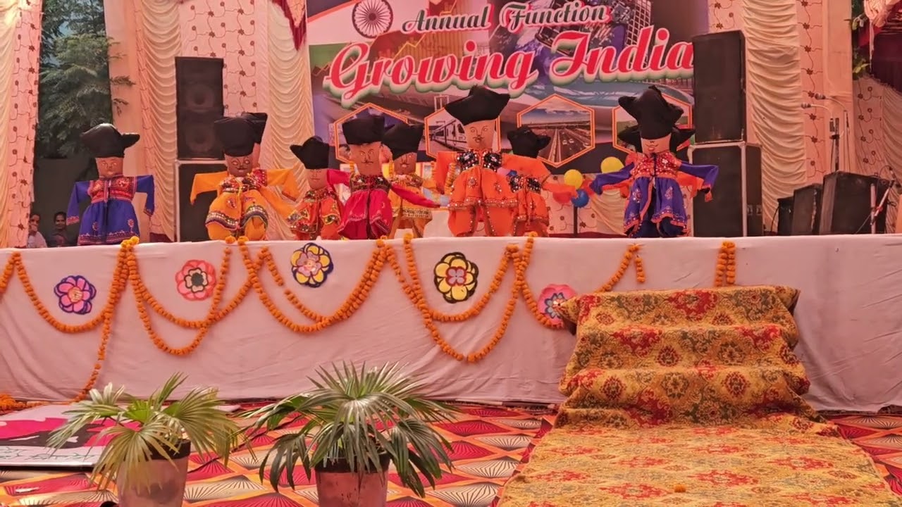 Annual function in Amar Jyoti  school