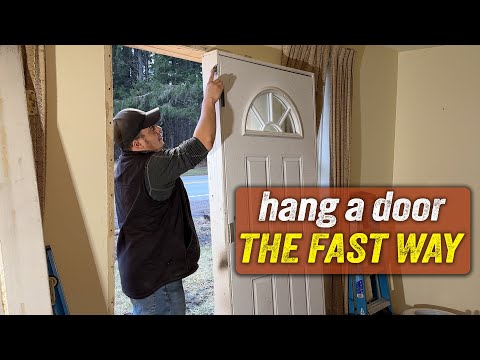 Hang a Door in Minutes | The $5 DIY Solution
