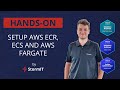 Hands-on: Setup AWS ECR, ECS and Fargate for NodeJS Application in a Docker Image