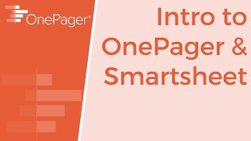 OnePager Timelines and Gantt Charts from Smartsheet