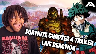 Fortnite Chapter 4 Trailer Live Reaction
