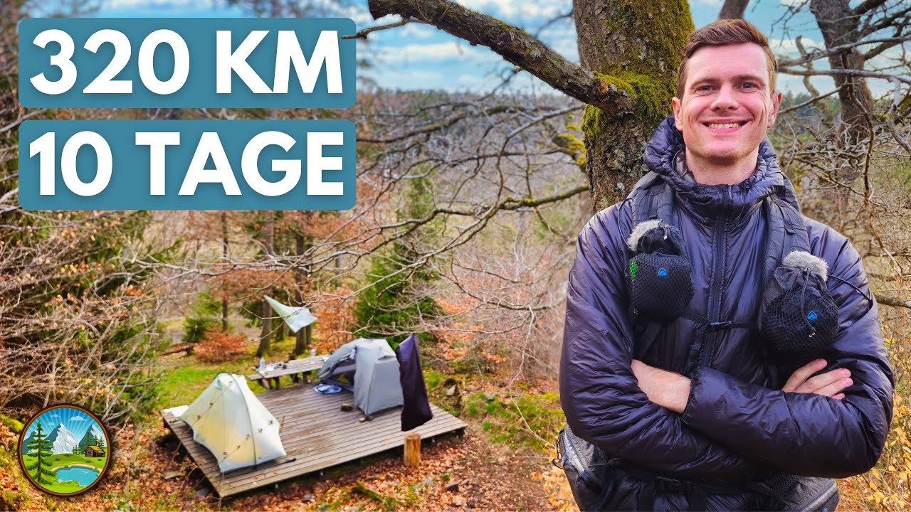 10 Tage Eifel-Wildnis mit Zelt - Ultraleicht Trekking Eifelsteig