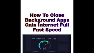 How to block background apps boost Internet speed screenshot 4