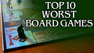 Top 10 Worst Rated Board Games of All Time