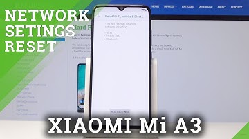 How to Set Default Network Settings on XIAOMI Mi A3 - Reset Network Settings