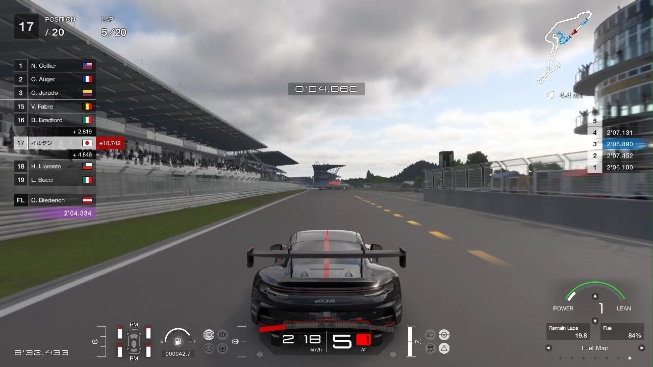 グランツーリスモ 7_マニュファクチャラーズ　ラウンド3　ニュルブルクリンクGP　模擬レース　ドライ編(対AI戦)