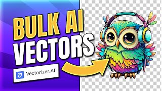 How to Vectorize your Ai Art in BULK (MyDesigns Tutorial)