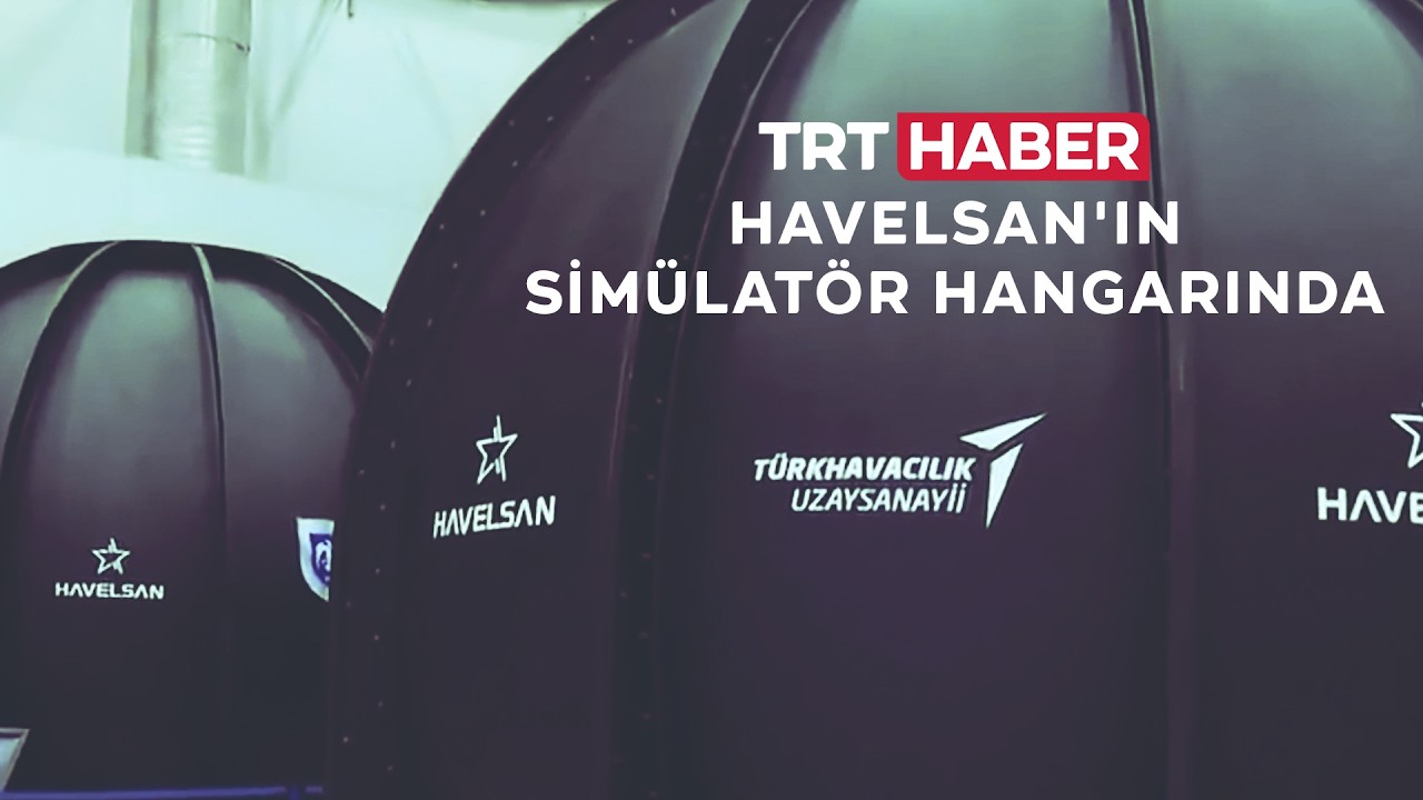 Milli simülatörlerin üretildiği HAVELSAN Teknoloji Kampüsü, kapılarını TRT Haber’e açtı