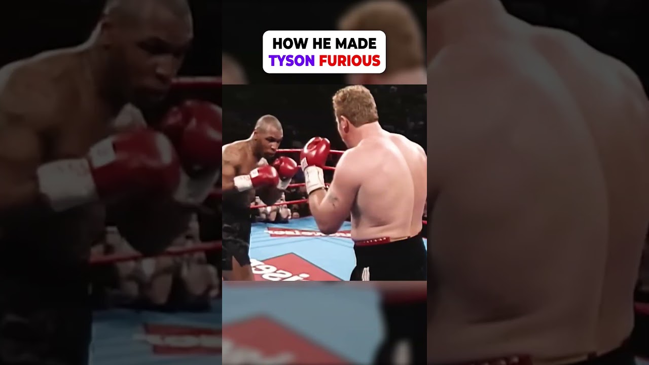 How He Made Tyson Furious, The Referee Almost Got It Too…