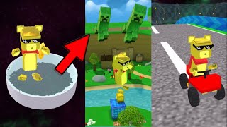 Minecraft Creeper In Super Bear Adventure Gameplay Walkthrough