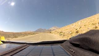Driving up Glacier Lodge Road: Big Pine, California
