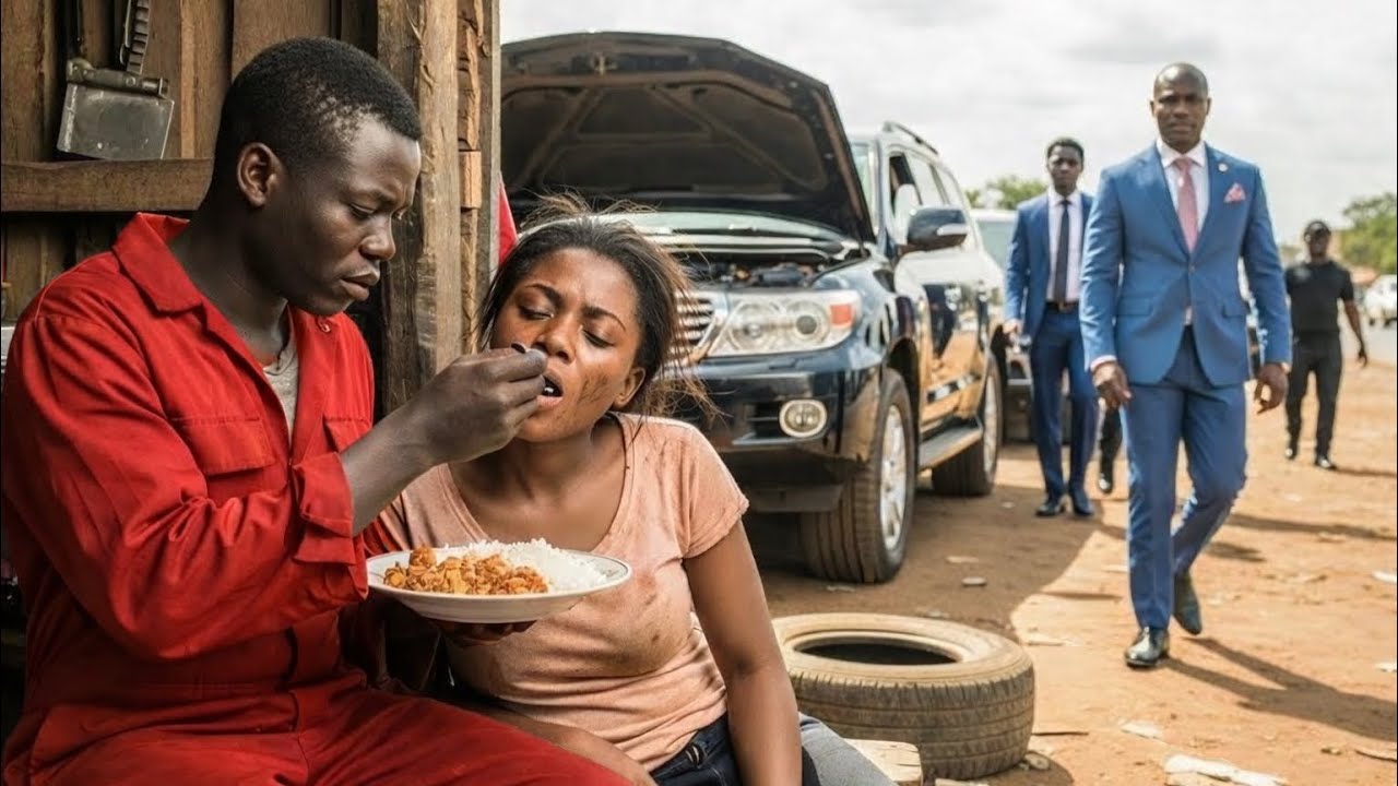 Poor Mechanic Rescued A D3ing Girl - Unaware She Is A Billionaire’s Daughter. 