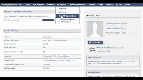 sip forwarding on virtual phone line